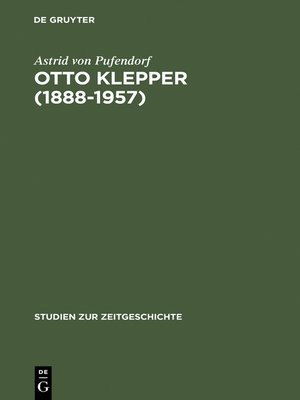 cover image of Otto Klepper (1888–1957)